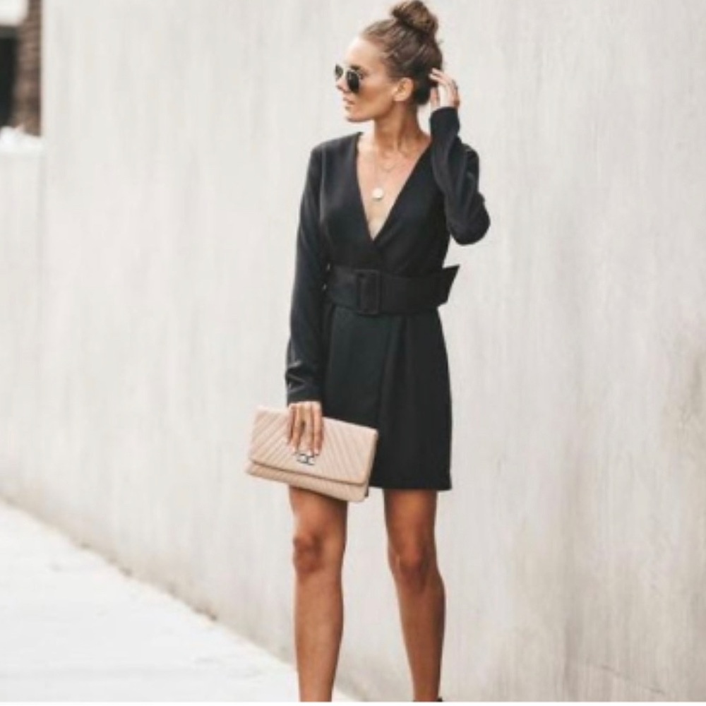 IDEM DITTO - BLACK BLAZER (SIZE M)
